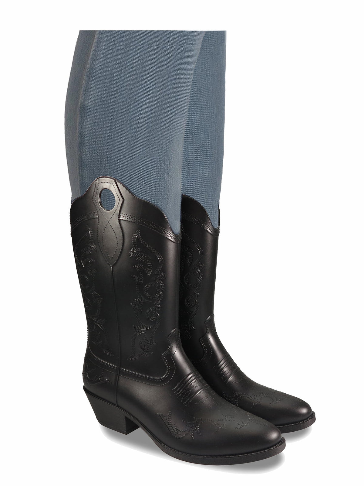 Bottes de pluie style santiag - Image 2