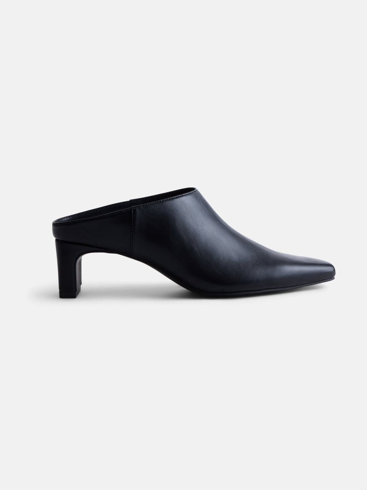 Mules à talon à enfiler