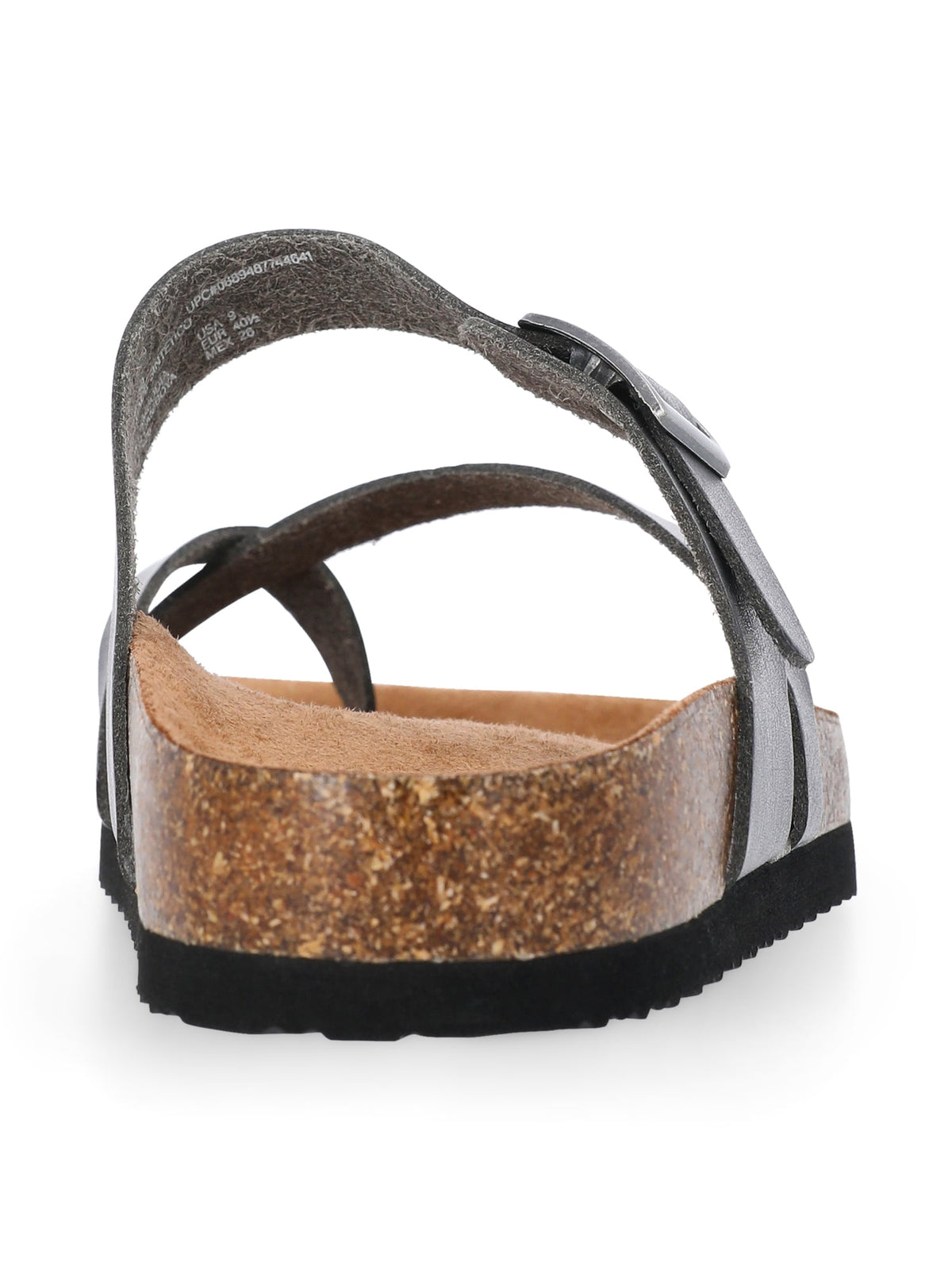 Sandales à brides asymétriques et semelle liège - Image 3
