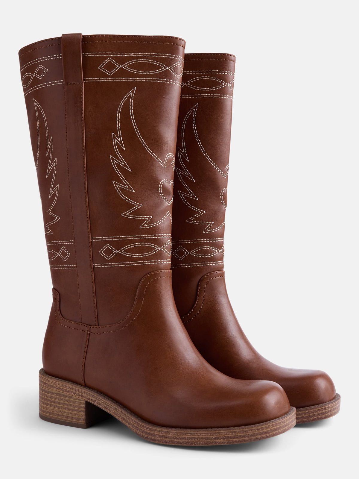 Bottines brodées à motif oiseau - Image 2