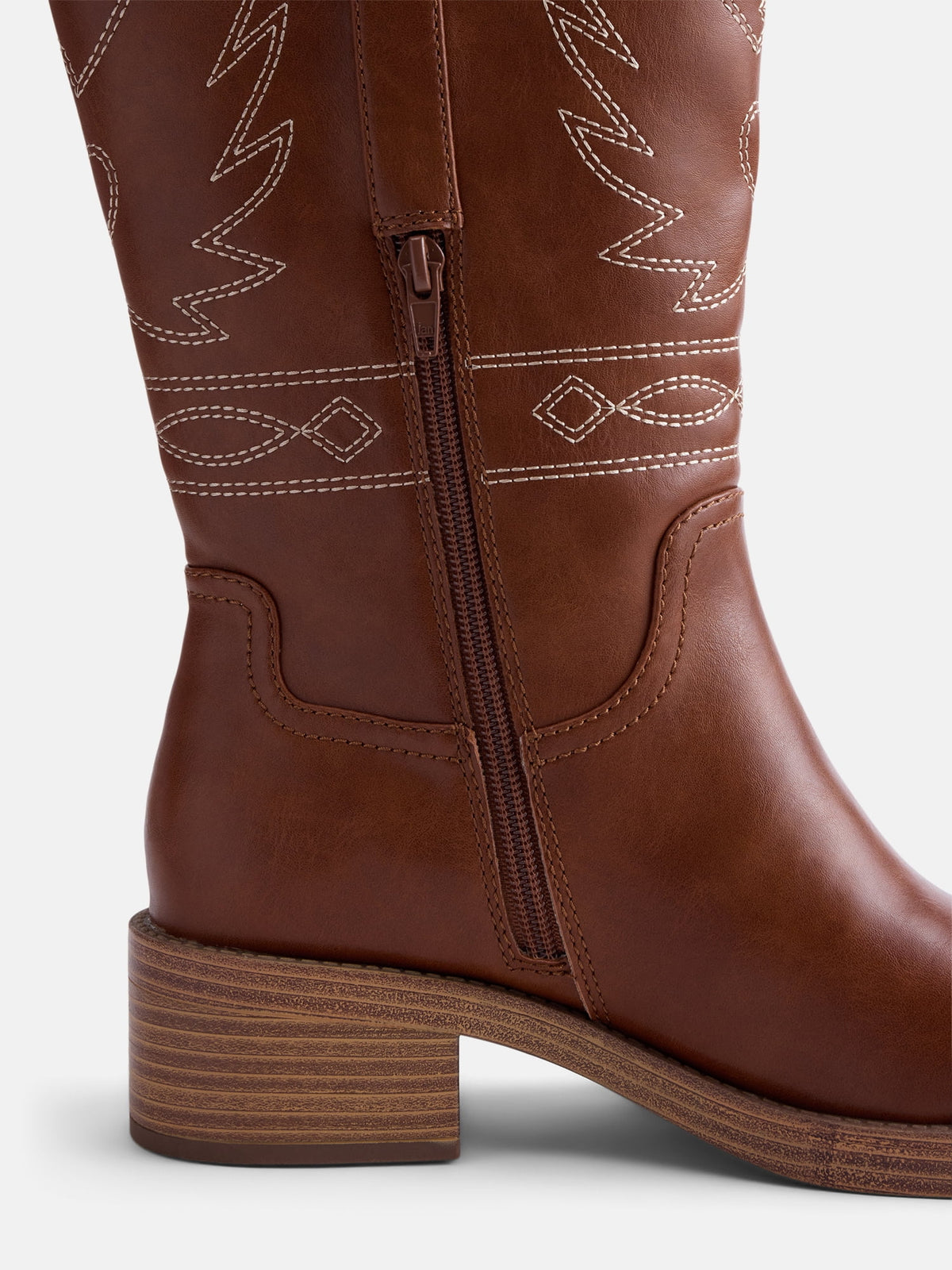 Bottines brodées à motif oiseau - Image 4