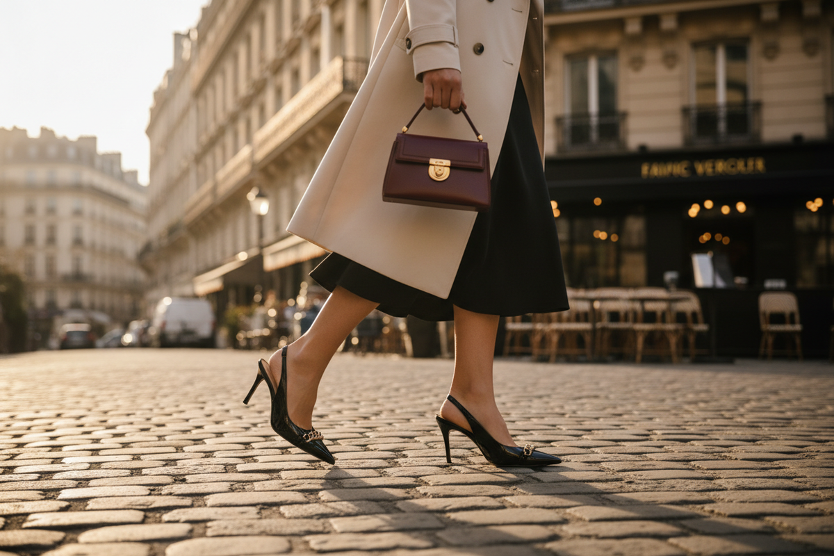 Lifestyle shoe scene